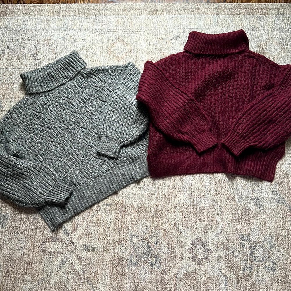 A NEW DAY turtleneck set size medium